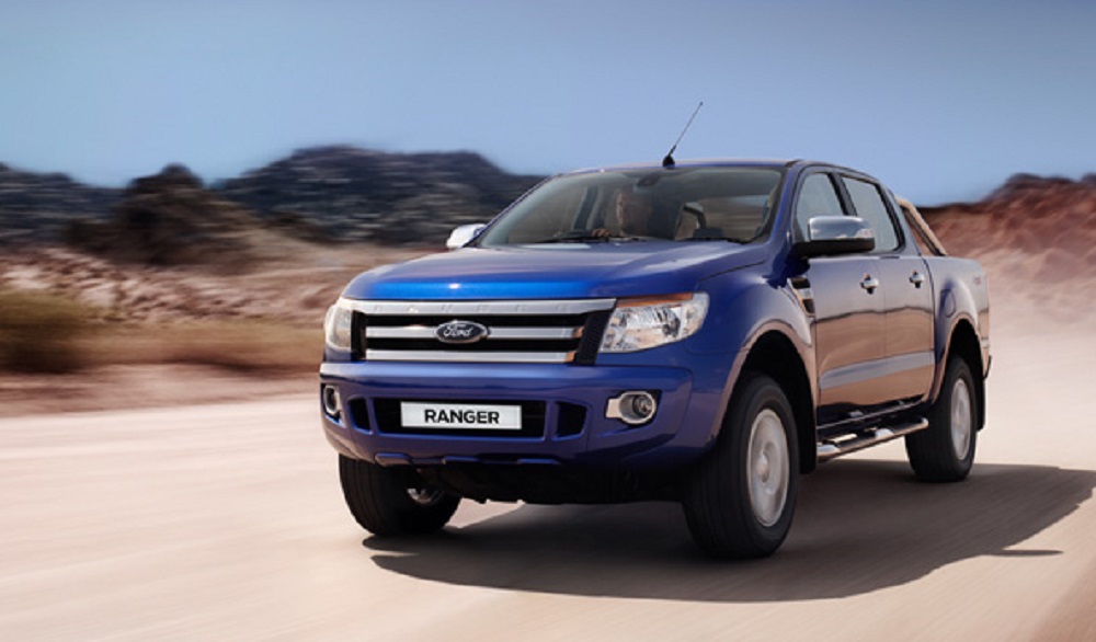 กันเลยประตูหลัง LH-RH FORD RANGER T6,T7 ปี 2012-2017 (1ชิ้น) แท้ / รูปจริง