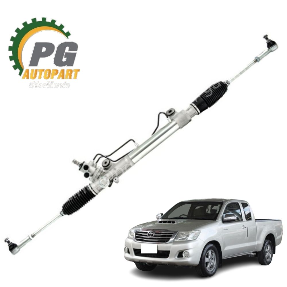 แร็คพวงมาลัย (น้ำมัน) TOYOTA VIGO ปี 2004-2014 (2WD) (1เส้น) / ญี่ปุ่น