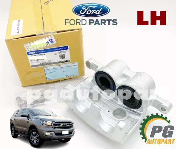 ชุดเสื้อดีสเบรคหน้าพร้อมลูกสูบเบรค-ซ้าย ฟอร์ดเอเวอร์เรส 2015-2021 FORD EVEREST ปี 2015-2021 เครื่องยนต์ 2.2 และ 3.2 L (1 ชุด) / แท้ห้าง