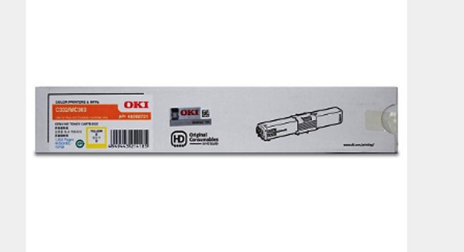 OKI 46508721 TN C332-Y Yellow