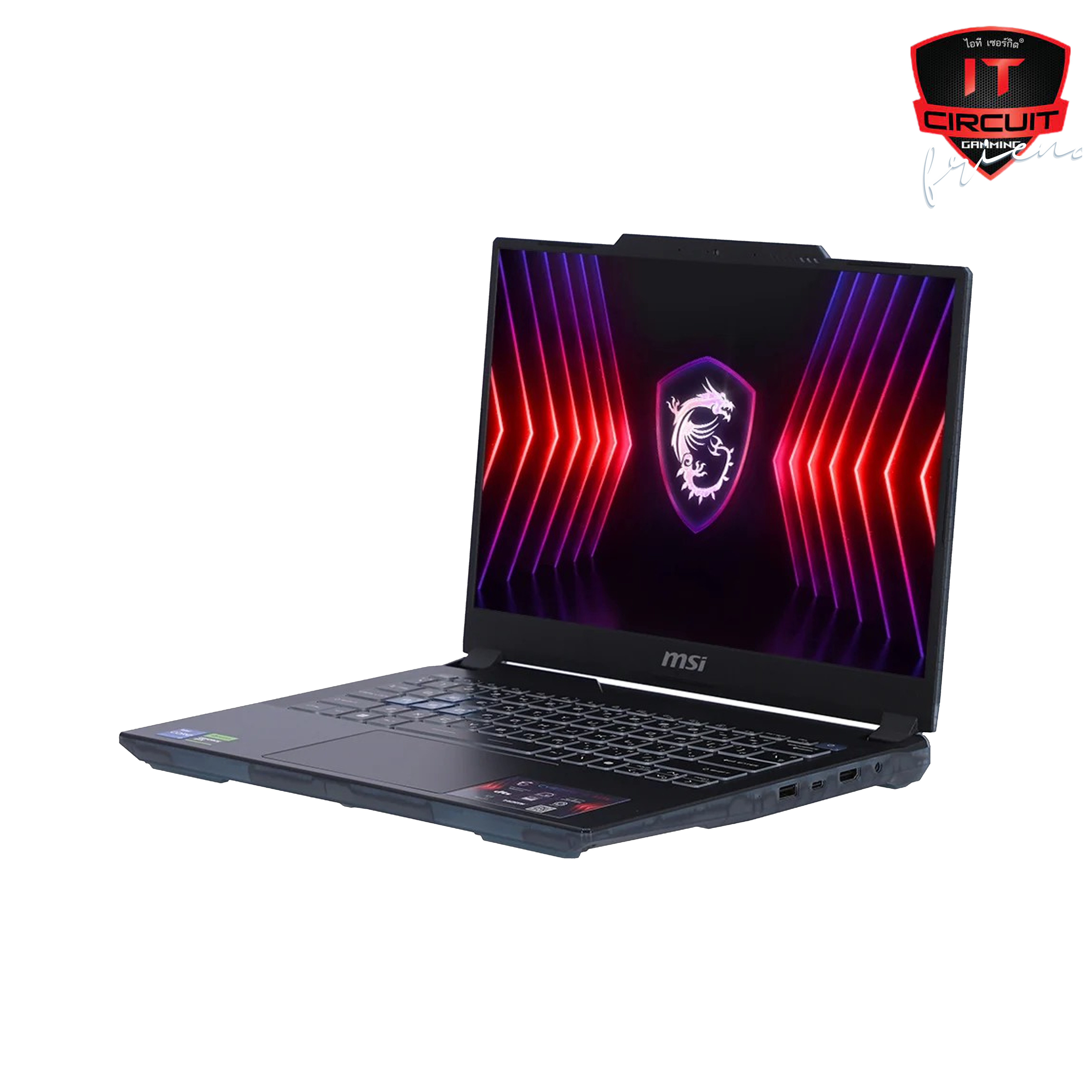NOTEBOOK (โน้ตบุ๊ค) MSI CYBORG 14 A13VF-064TH (TRANSLUCENT BLACK)