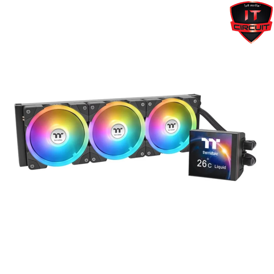 LIQUID COOLER (ชุดน้ำปิด) THERMALTKAE MAGFLOE 360 ULTRA ARGB