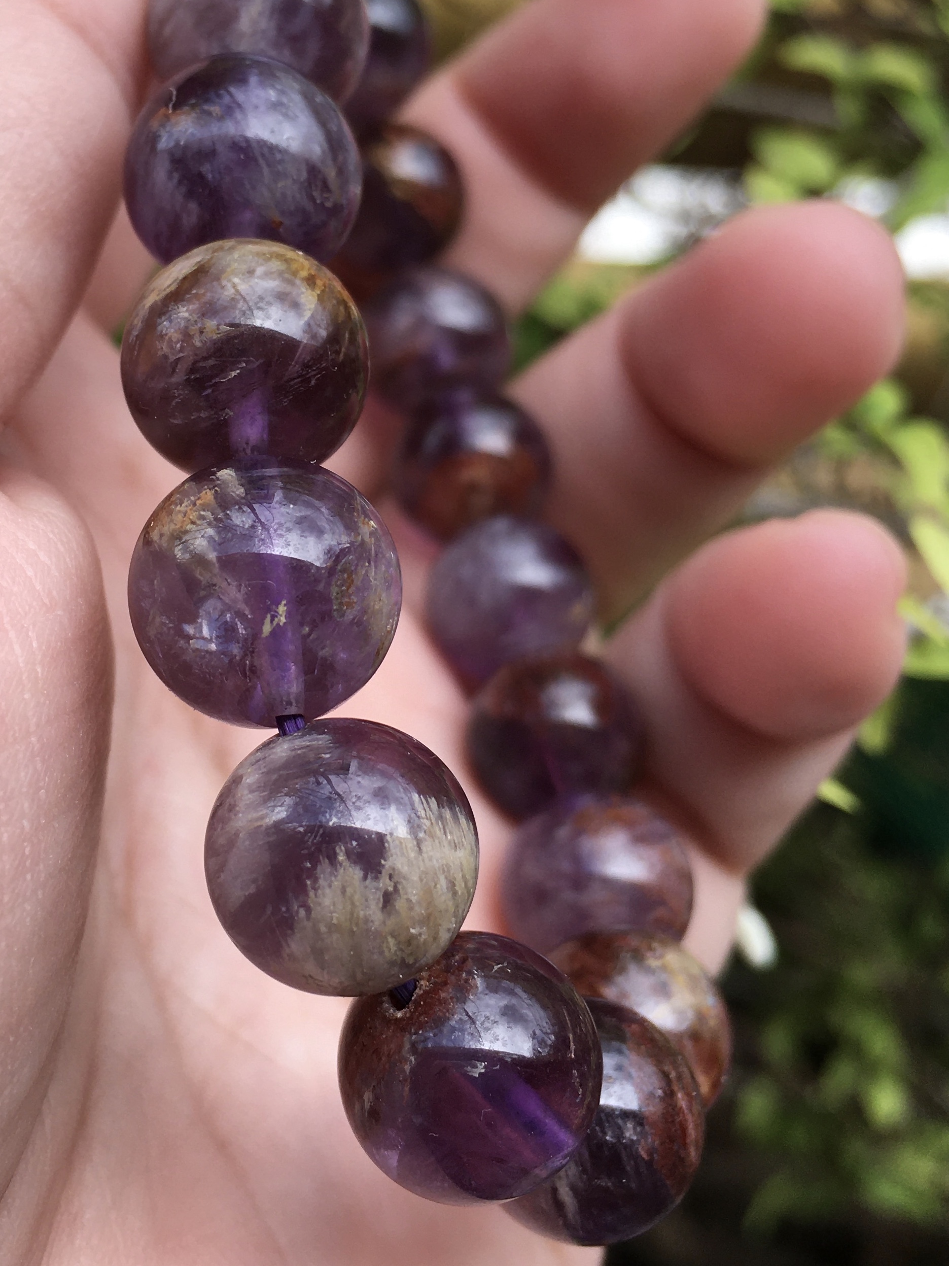 (สวยคุ้ม) ข้อมือหินนำโชค แก้วนางขวัญ 11.5 มม. สวยพรีเมี่ยม ค่ะ