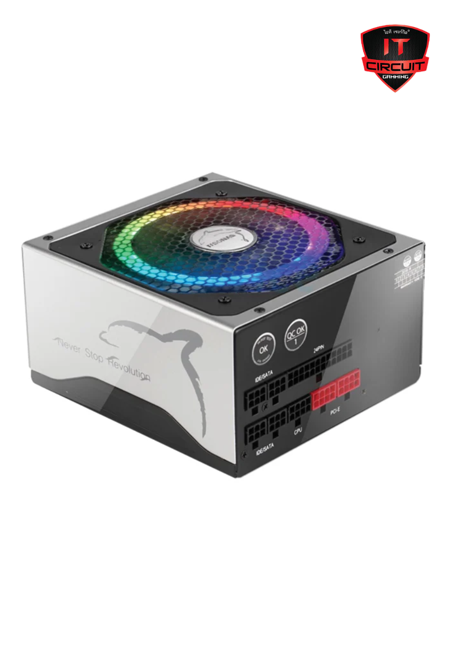 POWER SUPPLY (อุปกรณ์จ่ายไฟ) (80+ BRONZE) 600W ITSONAS AURORA ARGB SN27925T110H