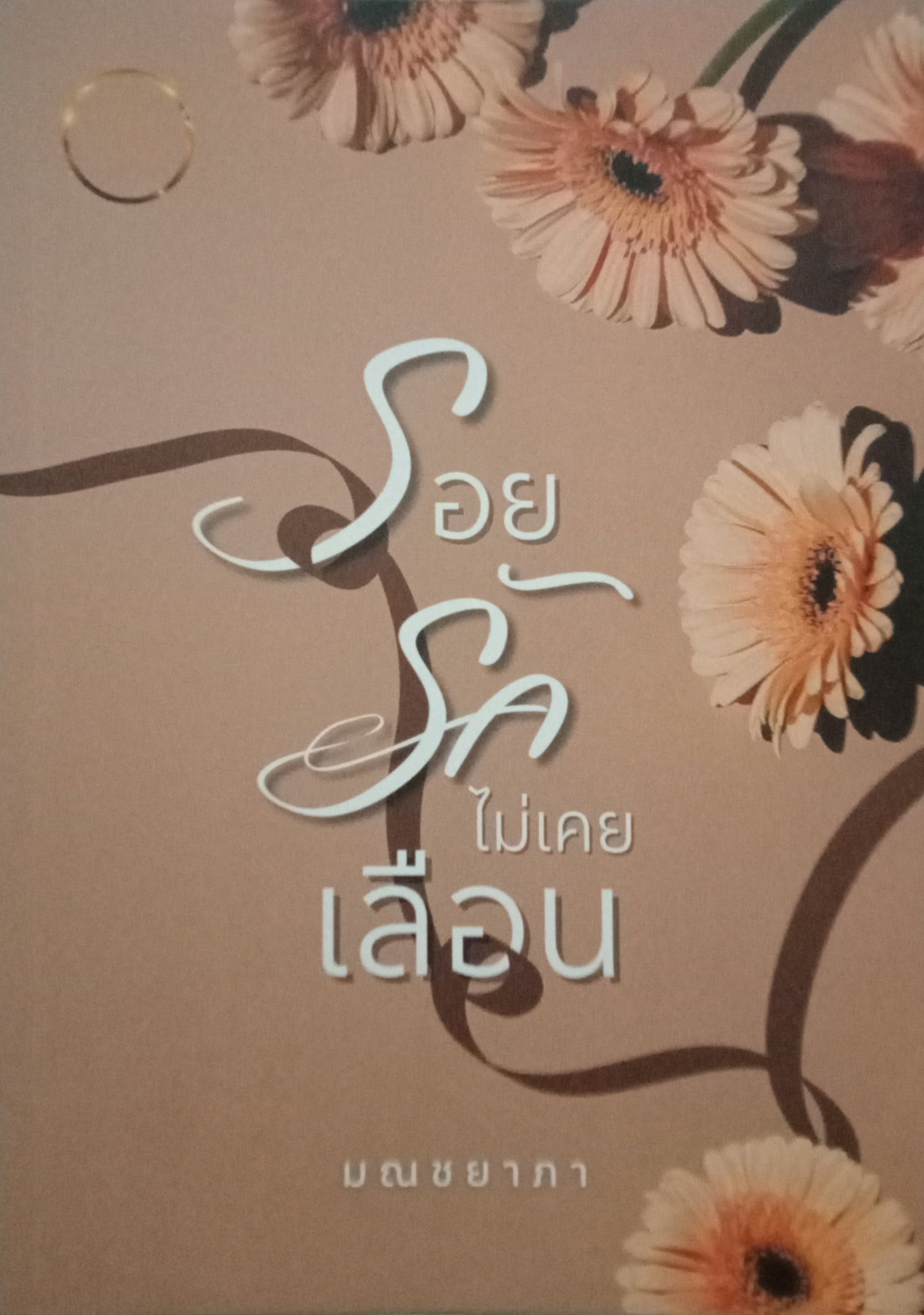 รอยรักไม่เคยเลือน / มณชยาภา (คุณหญิงร่ำรวยมหาศาล) / หนังสือทำมือ / ปก 399 บาท