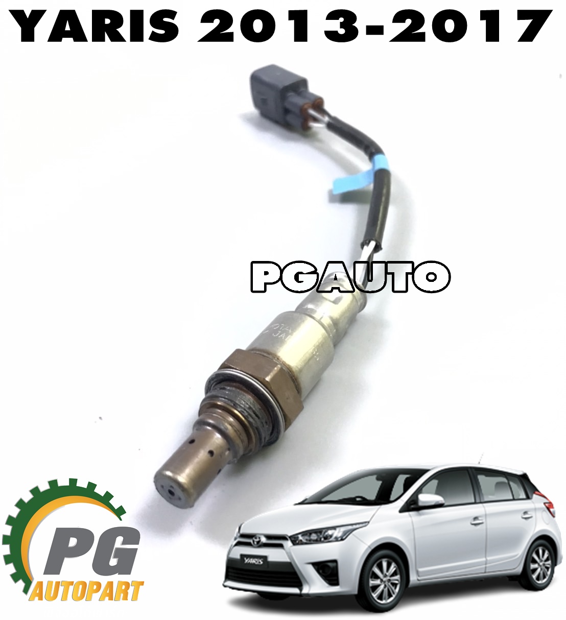 เซนเซอร์ท่อไอเสียเส้นหลัง TOYOTA YARIS(NSP152) ปี 2013-2017 (1ชิ้น) แท้ / รูปจริง