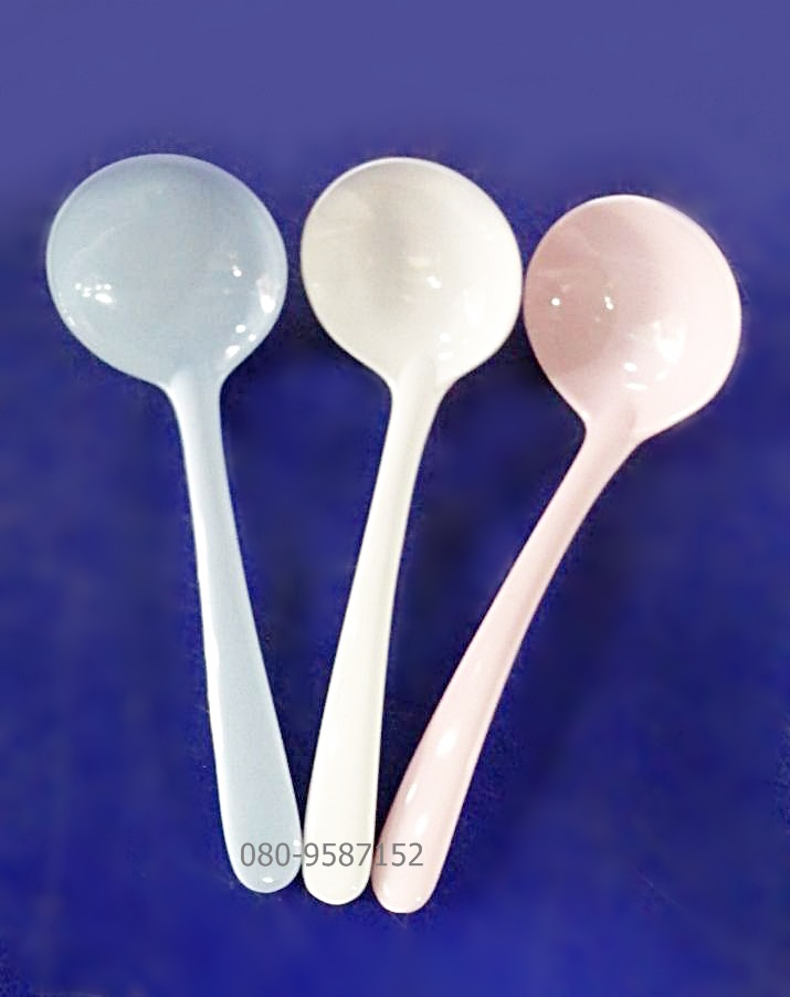 กระบวยเมลามีน SP326 ขนาดเล็ก หนา /3ชิ้น(คละสี)