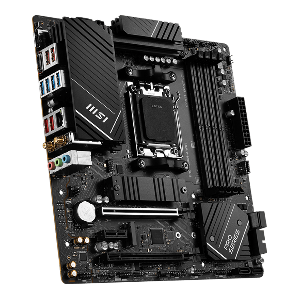 MAINBOARD (เมนบอร์ด) MSI PRO B650M-A WIFI (DDR5) (SOCKET AM5) (MICRO-ATX) SN3110251B160Y