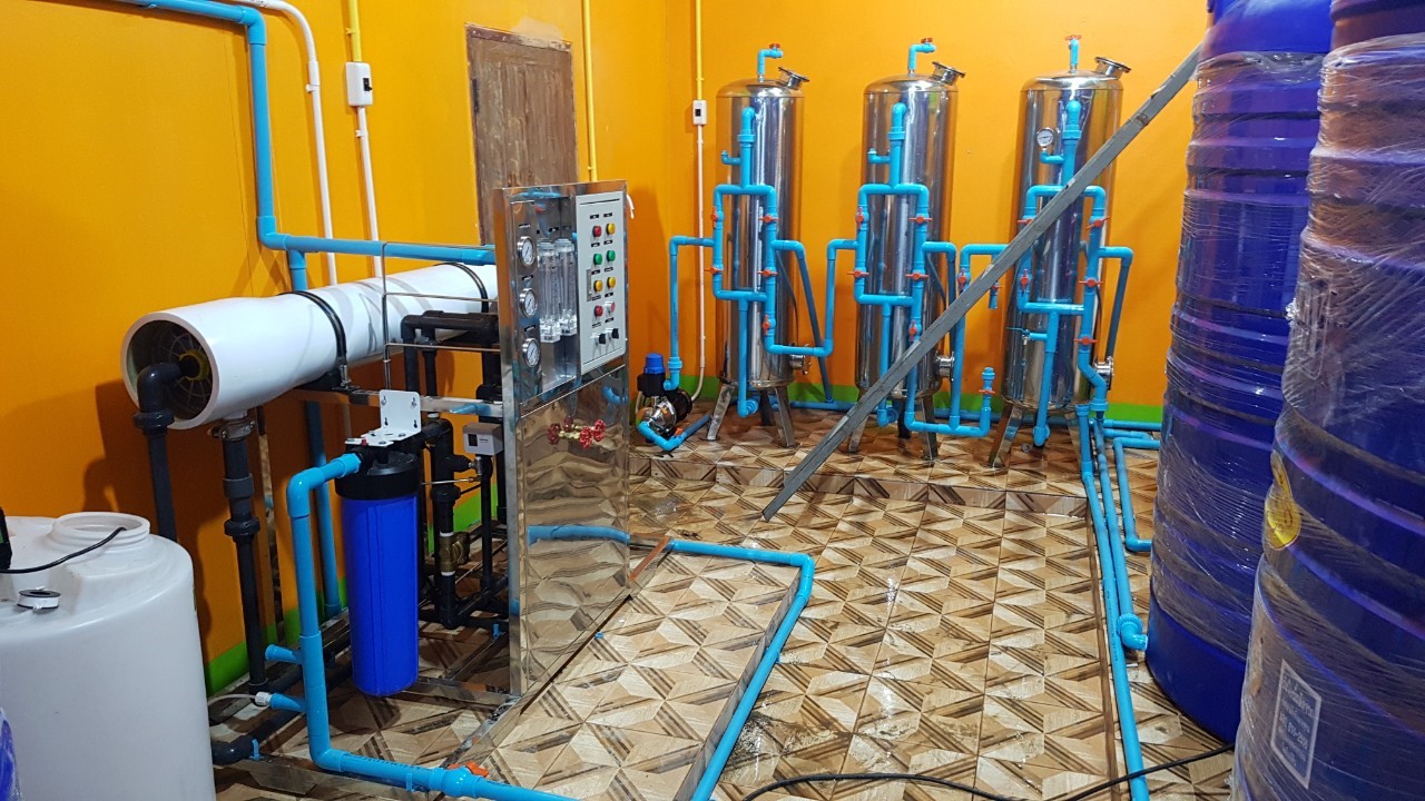 เครื่องกรองroขนาดกลาง24,000ลิตร/วัน