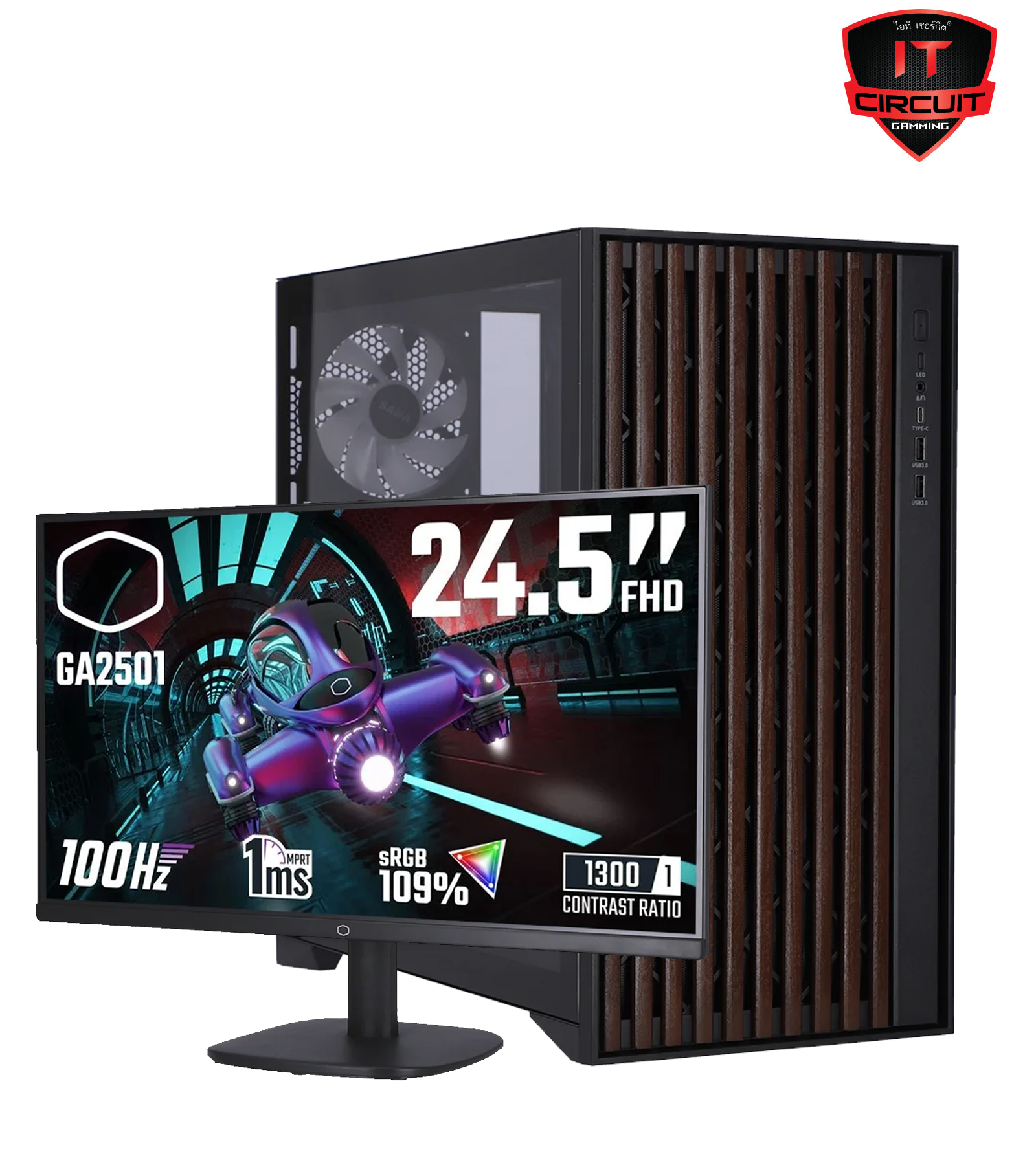 I3-12100F 4C/8T /3Y / Intel CPU Fan Original / B760M 4Slot /3Y / (8GBX2) DDR4(3200) 16GB /LT / SSD M.2 512 GB /3Y / RX 6500XT /3Y / 600W (FULL) /3Y / V NATURE /1Y / CMI-GA2501 /3Y / NKM-623 /1Y / MP-NP21 / AC600 /LI