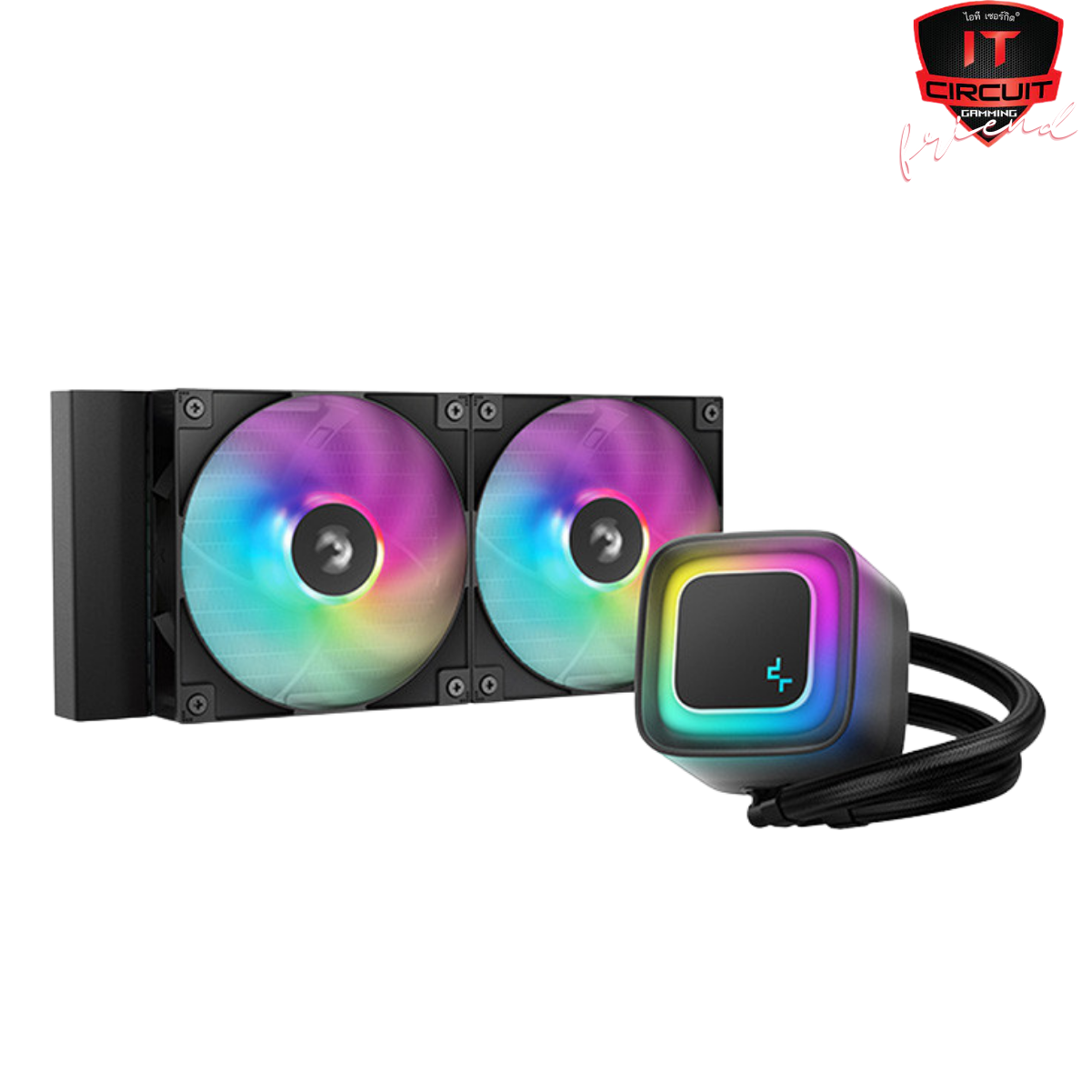 LIQUID COOLER (ชุดน้ำปิด) DEEPCOOL LQ240 Black