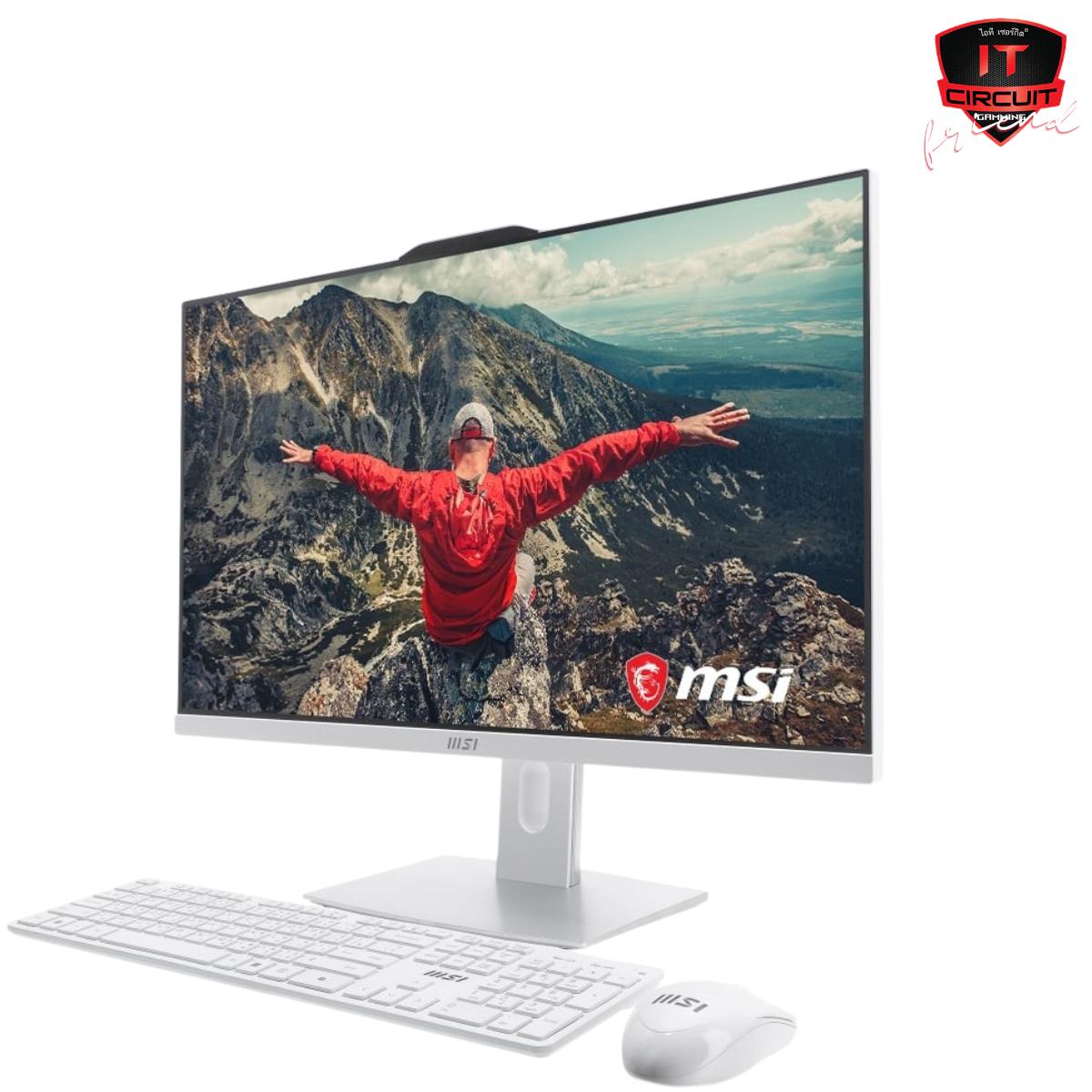 AIO (ออลอินวัน) MSI Modern AM272P 1M-829TH (White)
