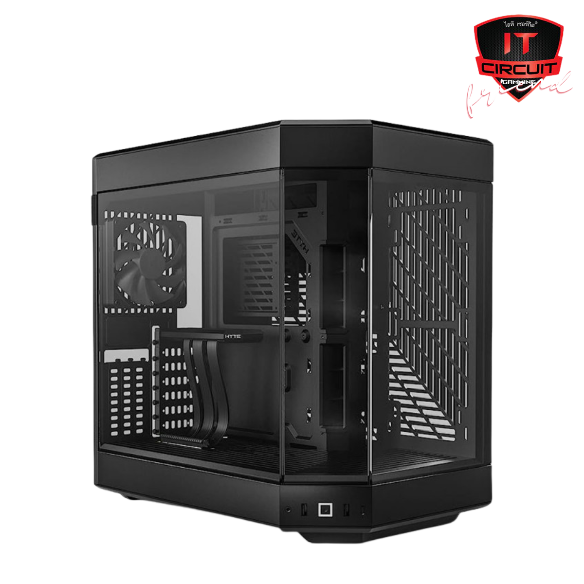 CASE (เคส) E-ATX (NP) HYTE Y60 (Black)