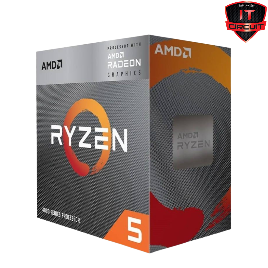 CPU (ซีพียู) AMD RYZEN 5 4600G 3.7 GHz (SOCKET AM4) SN20925T10H