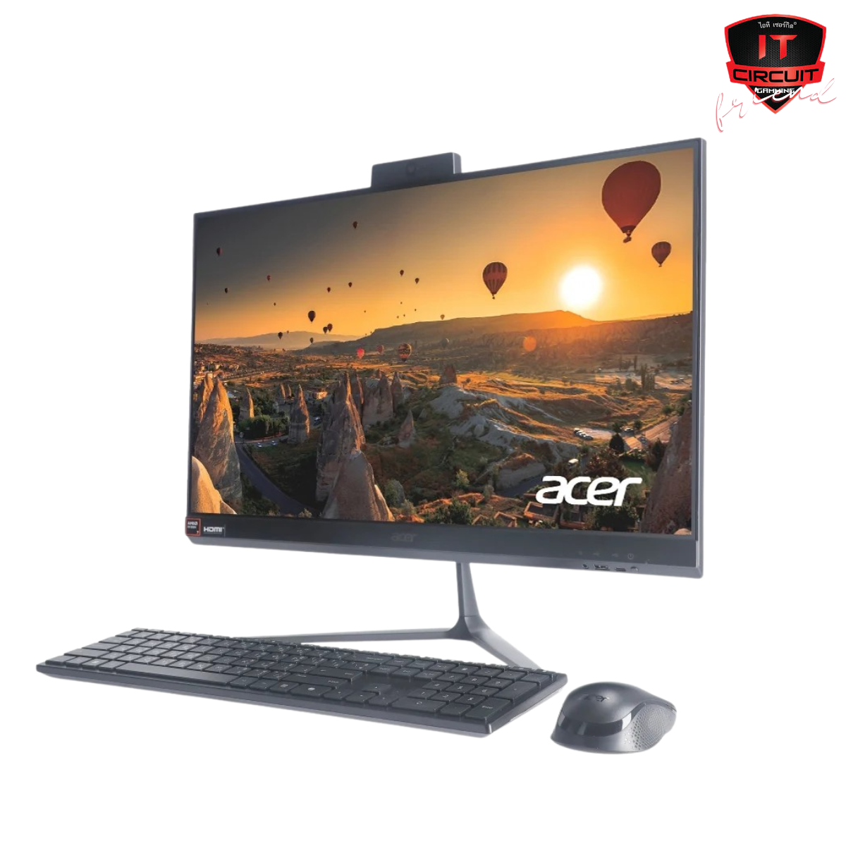 AIO (ออลอินวัน) Acer Aspire C24-2G-R7516G0T23Mi/T001