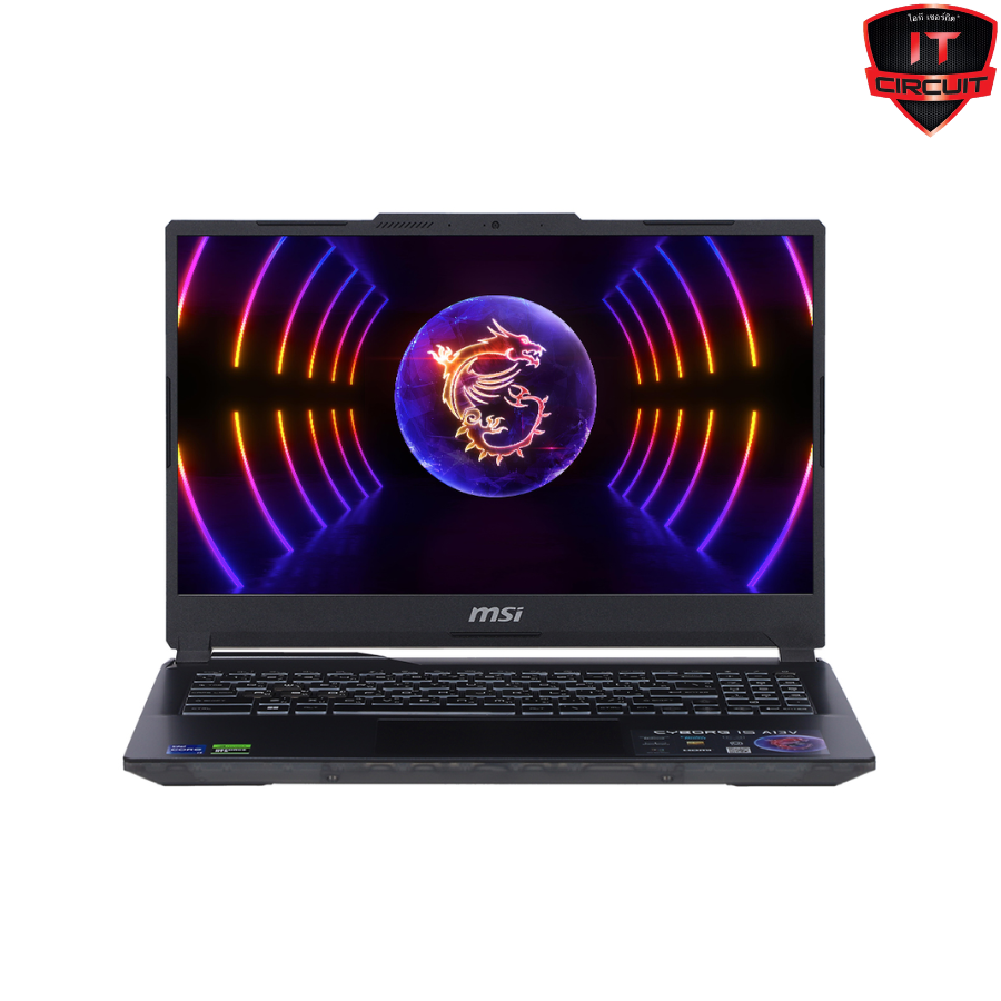 NOTEBOOK (โน้ตบุ๊ค) MSI CYBORG 15 A13VEK-874TH (TRANSLUCENT BLACK) SN241025B800Y