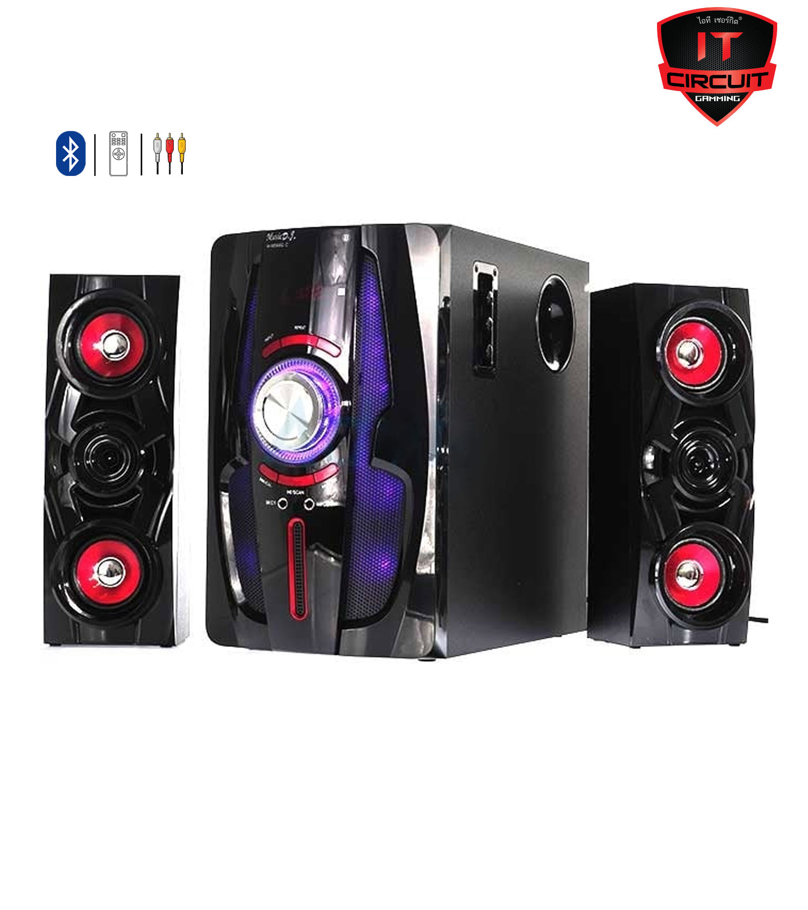 MUSIC D.J. (M-M560GC) BLUETOOTH Black