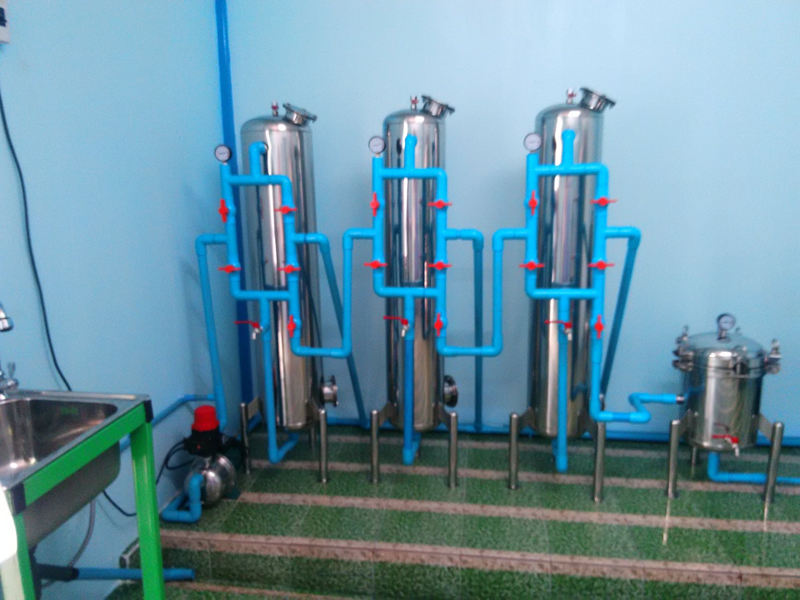 เครื่องกรองน้ำอุตสหกรรม(RO)กำลังการผลิต3,000ลิตร/วัน