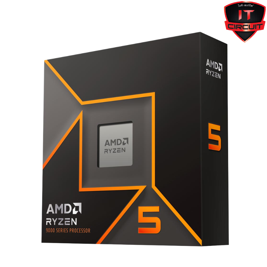 CPU (ซีพียู) AMD RYZEN 5 9600X - 6C 12T 3.9-5.4GHz BOD-ITE20920252136