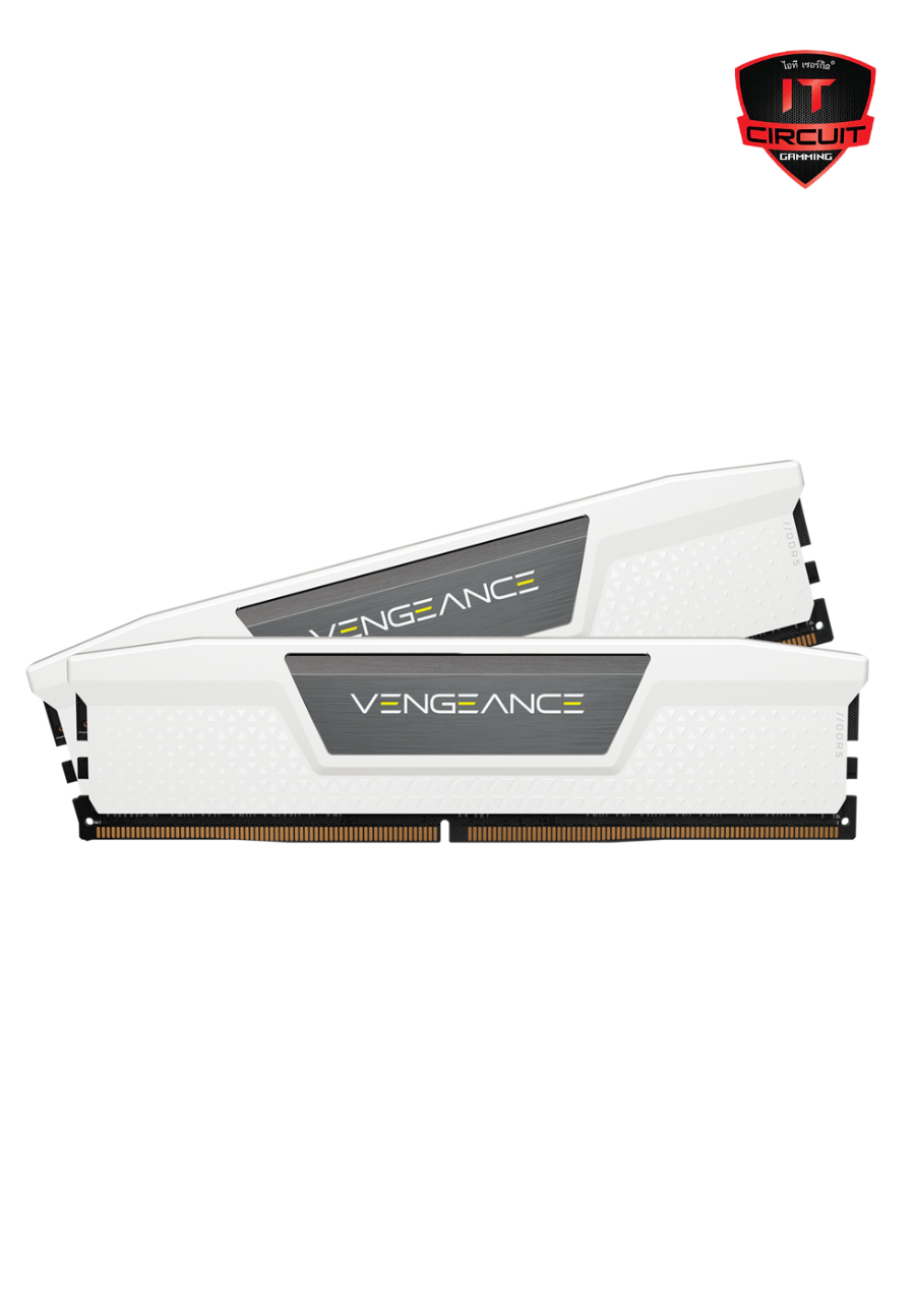 RAM DDR5(5200) 32GB (16GBX2) CORSAIR VENGEANCE WHITE (CMK32GX5M2B5200C40W) SN171025B110Y