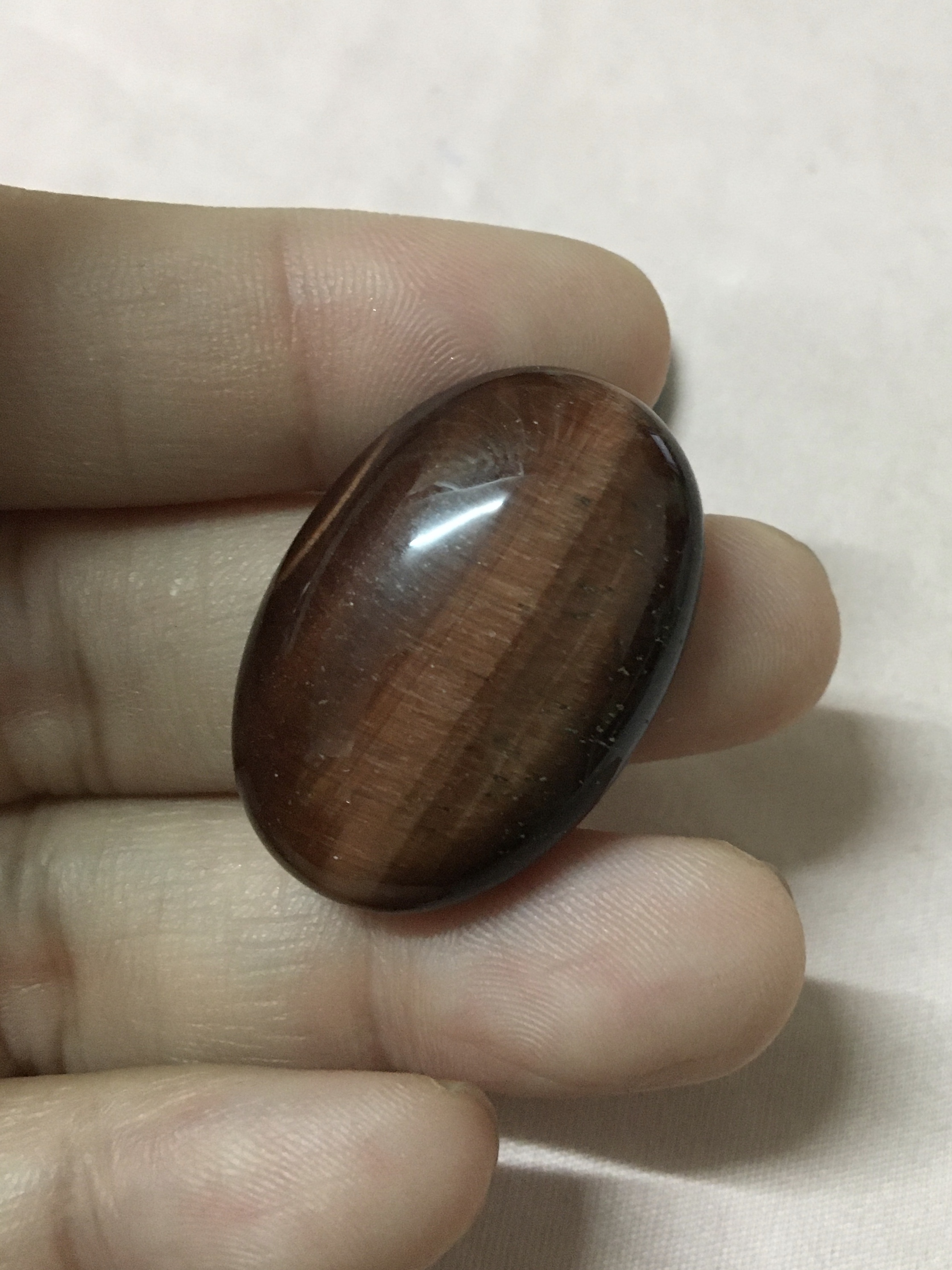 (เริ่มต้น 390)ไทเกอร์อาย หรือ พลอยตาแมว พลอยแท้ พลอยสวย ไม่พอใจยินดีคืนเงิน