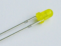 Yellow(เหลือง) 3mm (อมส้ม)
