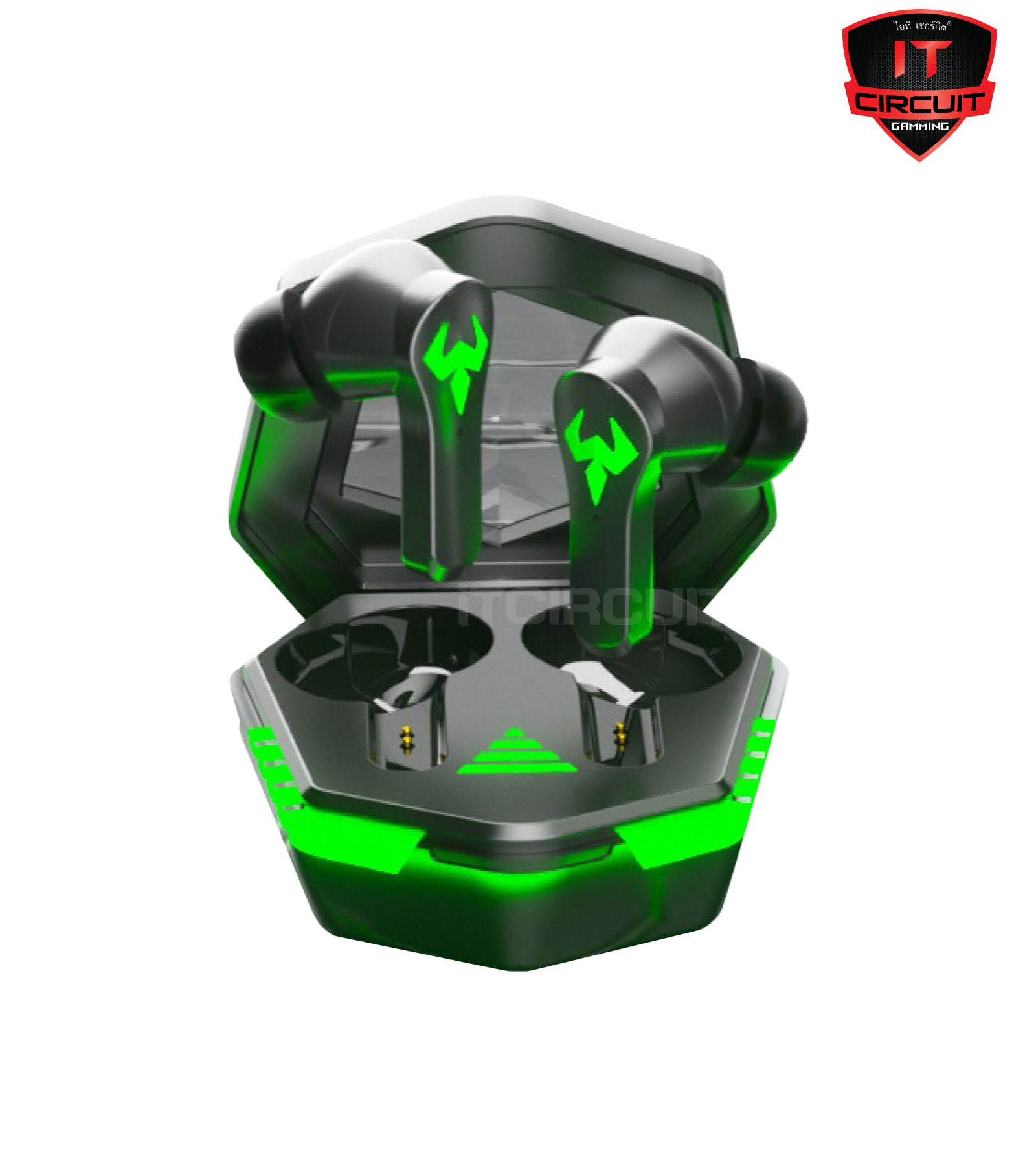Nubwo NTW1 Gaming Earphone Wireless หูฟังเกมมิ่งไร้สายพร้อมไฟแสดงสถานะ