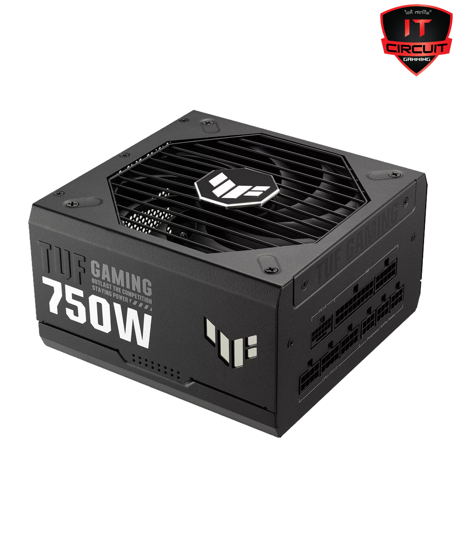 POWER SUPPLY (อุปกรณ์จ่ายไฟ) ASUS TUF GAMING 750W GOLD - 750W 80 PLUS GOLD (BLACK) (ATX)