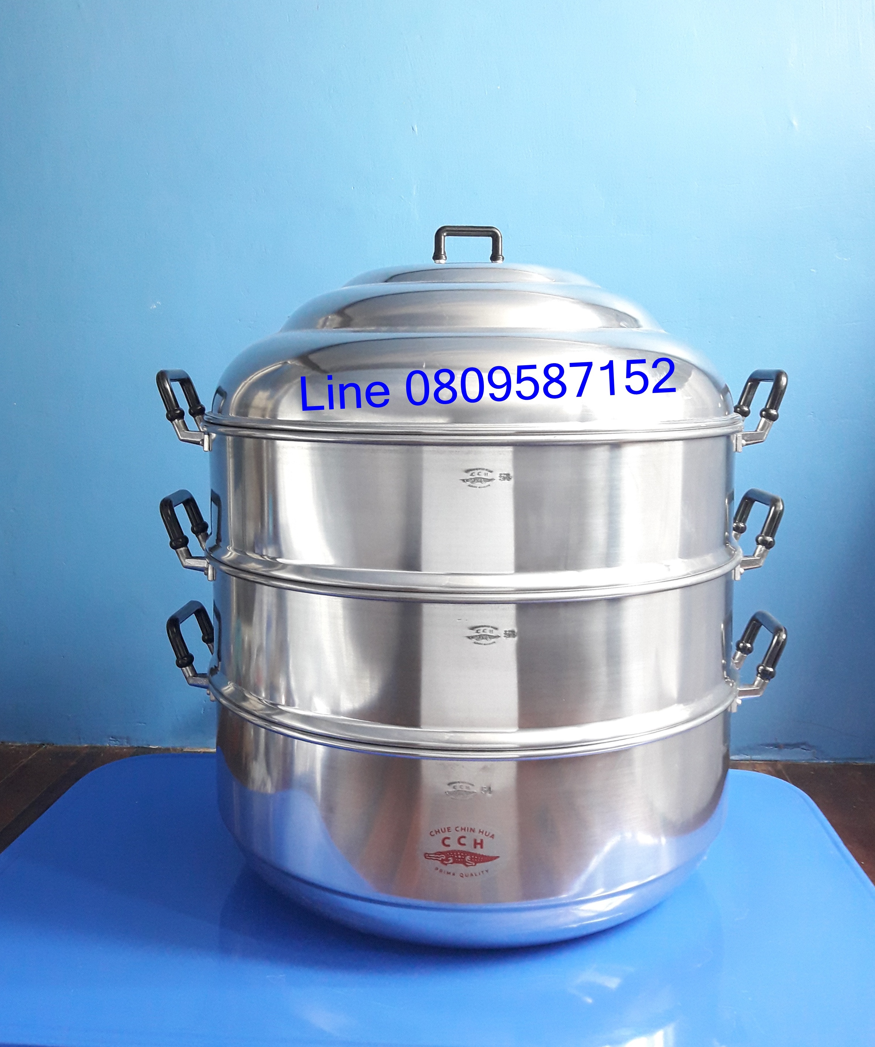 ซึ้งอลูมิเนียม-ตราจระเข้ ขนาด 54 ซ.ม (ใหญ่สุด)