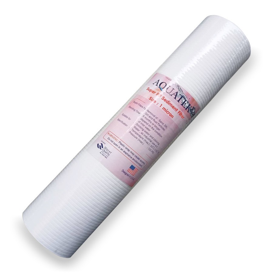 ไส้กรองน้ำ AQUATEK Super PP ขนาด 10 นิ้ว 1 ไมครอน