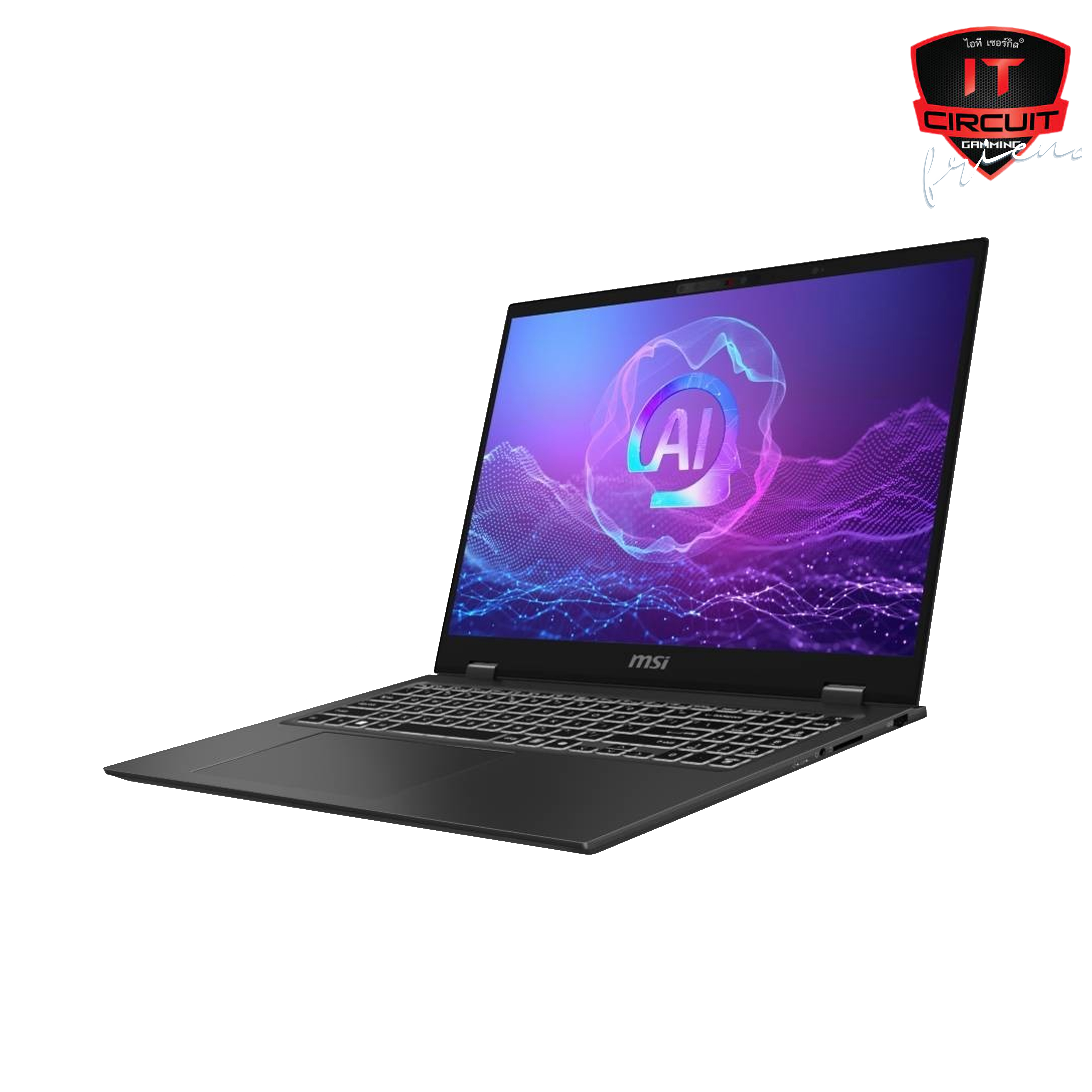 NOTEBOOK (โน้ตบุ๊ค) MSI PRESTIGE 16 AI EVO B2HMG-087TH (STELLAR GRAY)