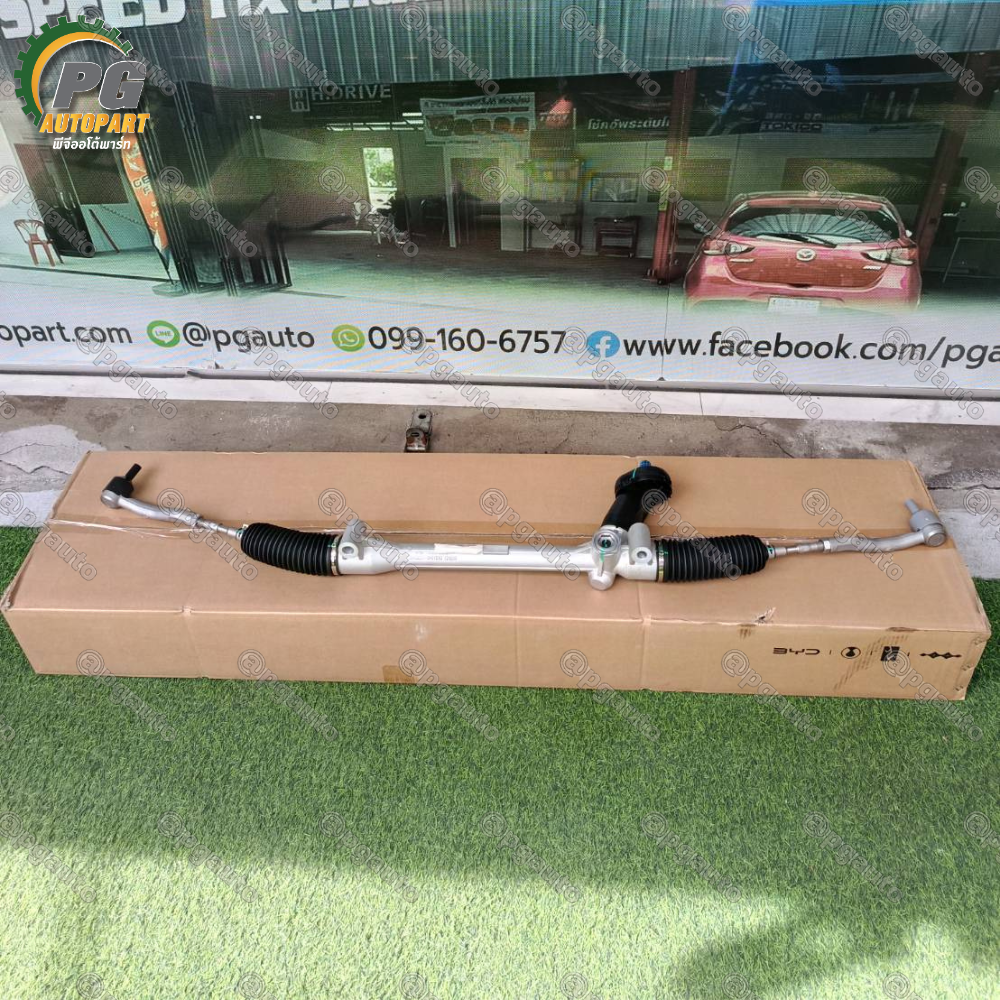 แร็คพวงมาลัย MECHAN ICAL STEERING GEAR WITH TIE ROD ASSEMBLY BYD DOLPHIN EV100% (1ชิ้น) แท้ / รูปจริง ขายอะไหล่รถไฟฟ้า