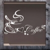 สติ๊กเกอร์ตกแต่งร้านกาแฟ