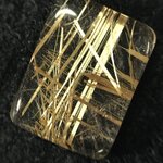 (มาใหม่ค่ะ) RUTITE QUARTZ ไหมทองแท้ 4.29กะรัต เนื้อใสไหมเงาสวย วิบวับมากค่ะ