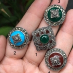 (ของขวัญวันแม่ พิเศษ 790 บาท ทุกวงจ้า) Magasius collection แหวนพลอยแท้หลากสี ประดับแมกกาไซต์ ใส่สวย เสริมราศี