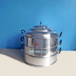 ซึ้งอลูมิเนียม 3 ชั้น ตราจระเข้ ขนาด 40 ซ.ม