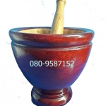 ครกไม้ พร้อมสาก ขนาด 12 นิ้ว