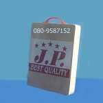 เขียงเหลี่ยม ไม้มะขามอบ JP หนา มีหูจับ ขนาด 5 x 8 นิ้ว