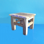 เก้าอี้ไม้-เตี้ย