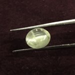 (พลอยแท้ สวยใส )ไพฑูรย์แท้ 1.4 กะรัต (Cat’s eye chrysoberyl)เนื้อใส สะอาด ตาคม มีรอยผลึก ไม่พอใจยินดีคืนเงินจ้า