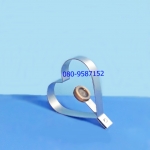 วงทอดไข่-สแตนเลส รูปหัวใจ ตราสมอ ขนาด 9 ซ.ม