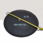 กระทะหอยทอดเหล็กหล่อดำ ขนาด 32 นิ้ว