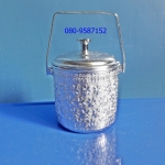 หม้อหูหิ้ว-อลูมิเนียมลายไทย-ตราแมวน้ำ ขนาด 12 ซ.ม