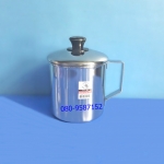 กระป๋องน้ำมีฝา-ตราหัวม้าลาย ขนาด 11 ซ.ม