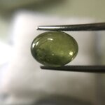 GREEN SAPPHIRE เขียวส่องแท้ 3.52 กะรัต พลอยดิบสวยแปลก น่าสะสมค่ะ