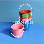 ถังน้ำหูหิ้วพลาสติก กลม ขนาด 0.5 แกลลอน /โหล (12 ใบ)