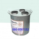 หม้อกาแฟ สแตนเลส 3 ช่อง เบอร์ 40