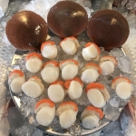 เนื้อหอยเชลล์ (ขนาด 100-120 ตัว/1กิโล)