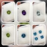 (Hot 590 ทุกกล่องจ้า) พลอยเนื้ออ่อน พลอยใส คละสี พลอยแท้ทุกเม็ด ไม่พอใจยินดีคืนเงินค่ะ