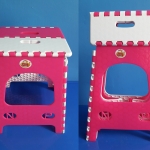 เก้าอี้พลาสติก พับได้ ขนาดใหญ่